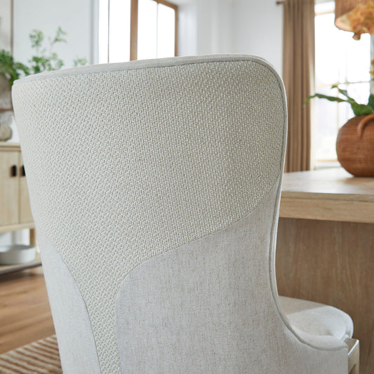 Sunset Cove - Upholstered Host Chair (Set of 2) - Sanibel Brown