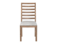 Balam - Chair (Set of 2) - Light Brown / Pearl Silver
