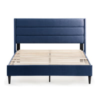 Madsen - Twin Platform Bed - Cobalt