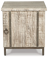 Laddford - Accent Cabinet - Shelf - Whitewash