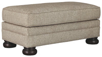 Kananwood - Oatmeal - Ottoman