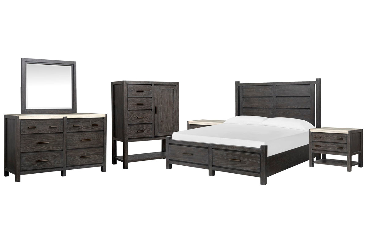 Plum Creek - Panel Storage Bedroom Set