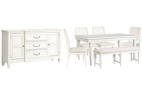 Willowbrook - Extendable Rectangular Dining Table Set