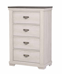 Leighton - Chest - White