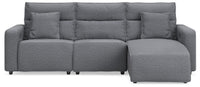 Modmax II - Reclining Sectional - Salt And Pepper