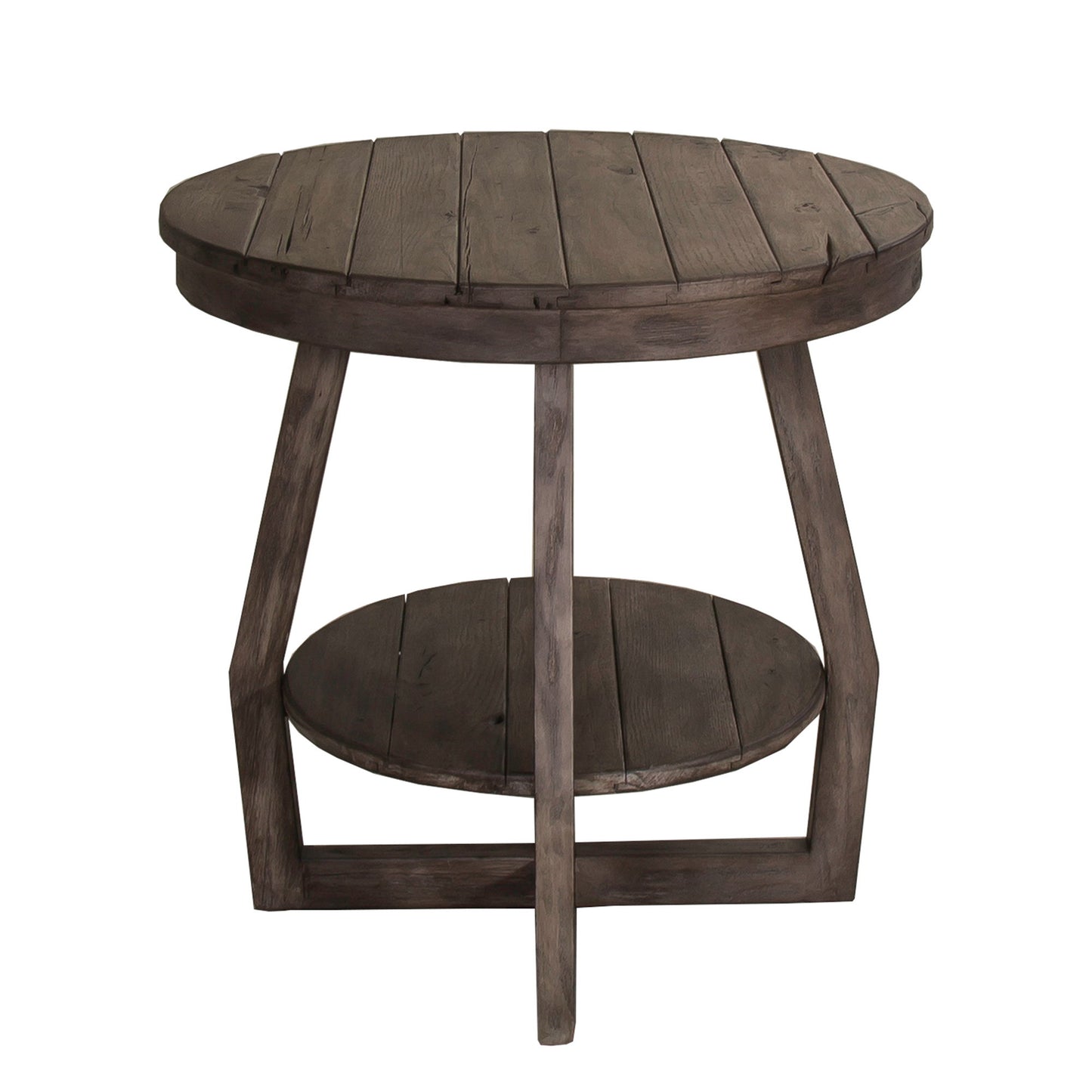 Hayden Way - 3 Piece Set (1 Cocktail 2 End Tables) - Washed Gray