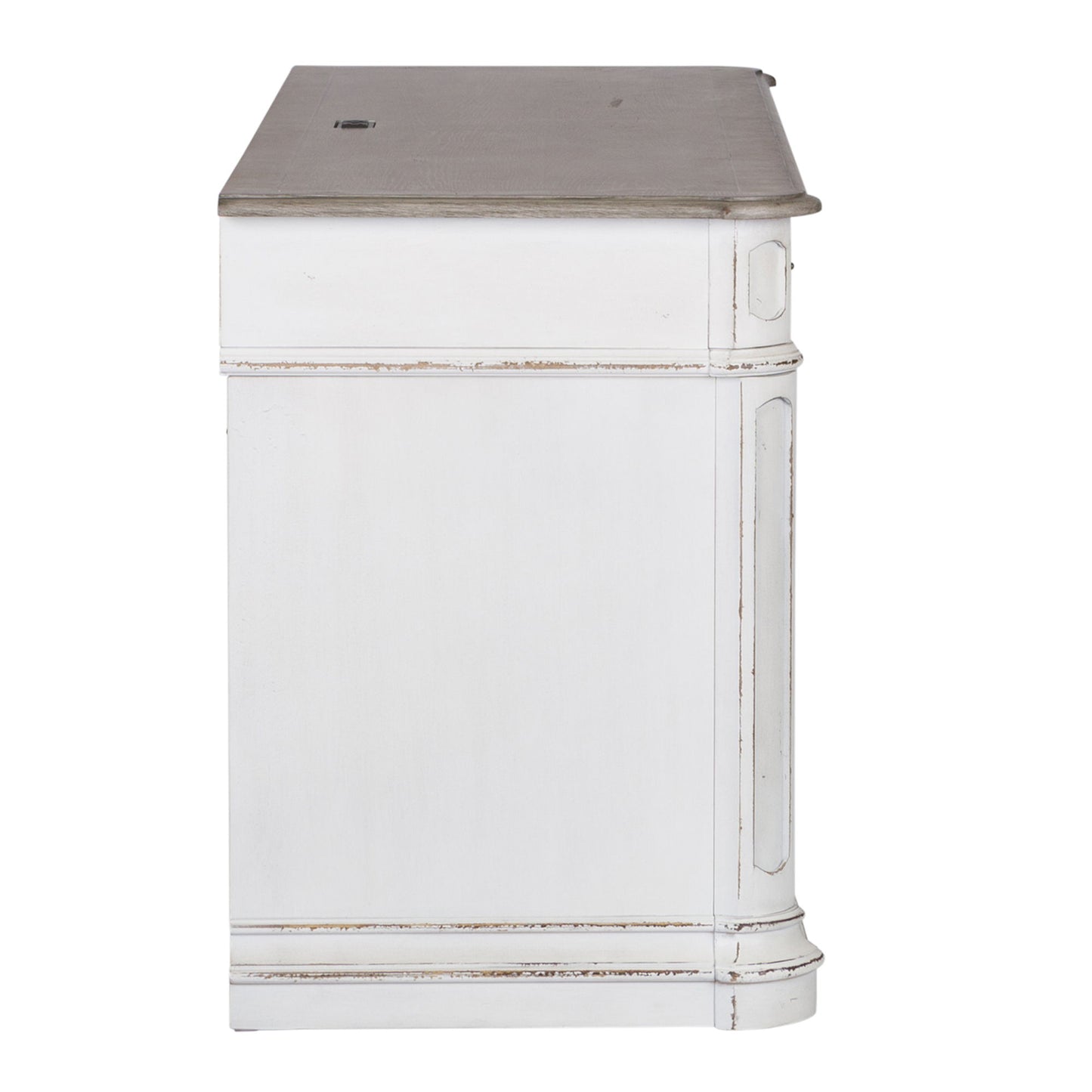 Magnolia Manor - Credenza - White - Framed Drawers