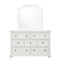 Savannah - 7-Drawer Dresser - White Finish