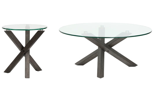 Jax - Round Cocktail Table Set