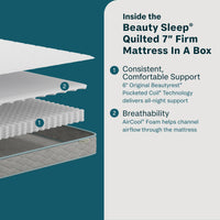Soothing Nights - 7" Firm Mattress In A Box