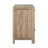 Proximity Place - Bedside Chest With Charging Station - Barley Buff