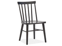 Lindon - Dark Dining Side Chair (Set of 2) - Dark Brown