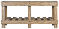 Susandeer - Brown - Console Sofa Table