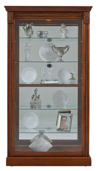 Curios - Lighted Sliding Door 5 Shelf Curio Cabinet