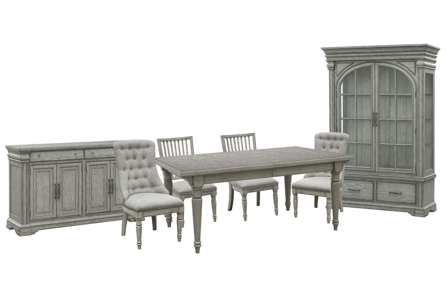 Madison Ridge - Extendable Leg Dining Room Table Set