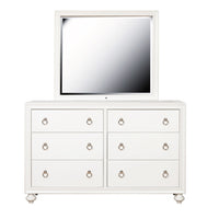 Bella - Framed Dresser Mirror with LED Lighting