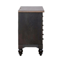 Americana Farmhouse - Bedside Chest With Charging Station