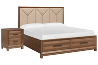 Callisto - Upholstered Panel Storage Bedroom Set