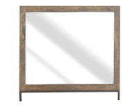 Natural Teca - Mirror - Brown