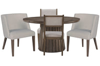 Kavanaugh - Extendable Round Dining Table Set