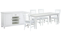 Charleston - Extendable Rectangular Dining Table Set