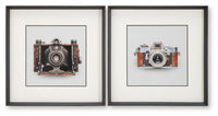 Dirkgrove - Wall Art Set (Set of 2) - Black / White / Brown