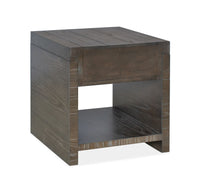 LeLand - Rectangular End Table - Espresso