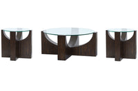 Beckham - Round Cocktail Table Set