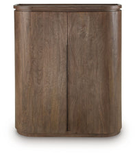 Landermont - Medium Brown - Bar Cabinet