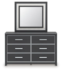 Zuraleus - 4 Pc. - Queen Upholstered Bed With Roll Slats, Dresser, Mirror And Nightstand - Black