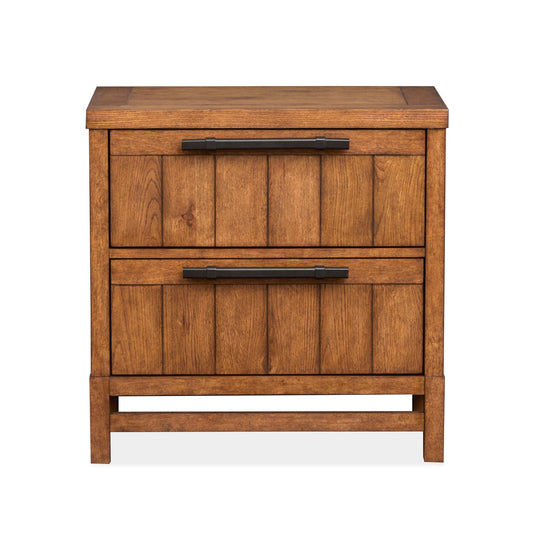 Conway - Drawer Nightstand - Honey Wheat
