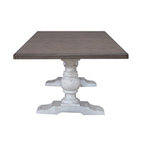 River Place - Trestle Table Set - White