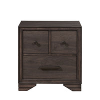 Granite Falls - 3-Drawer Youth Nightstand With Usb - Brown