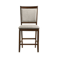 Portage - Counter Chair (Set of 2) - Brown / Beige