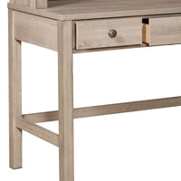 River Creek - Kids 3-Drawer Usb Charging Desk - River Birch Brown