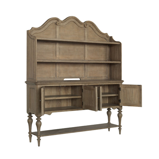 Weston Hills - Sideboard And Hutch - Natural