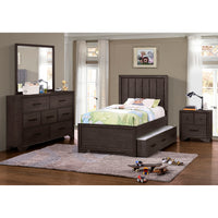 Granite Falls - 3-Drawer Youth Nightstand With Usb - Brown