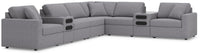 Modmax - L-Shaped Sectional - Granite
