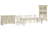 Newport - 9 Piece Extendable Rectangular Dining Table Set