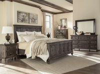 Calistoga - Mirror In Weathered Charcoal - Weathered Charcoal