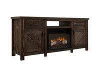 Dutton - TV Stand For Electric Fireplace - Rookwood Brown