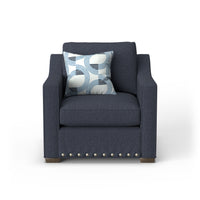 Milo - Fabric Chair With Nailhead Trim