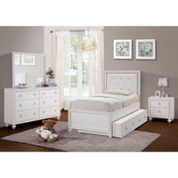 Bella White - Kids 6-Drawer Dresser - White