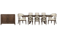 Jubilee - Extendable Trestle Dining Table Set