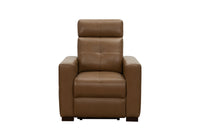 Cara - Power Recliner With Power Headrest And Power Lumbar - Light Brown