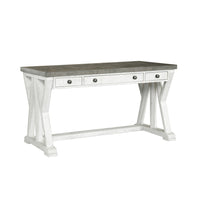 Valley Ridge - 3-Drawer Desk - White