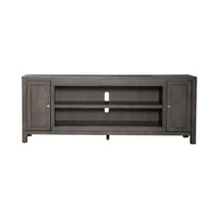 Fireplace TV Consoles - 78" Fireplace TV Console FTS - Dark Brown