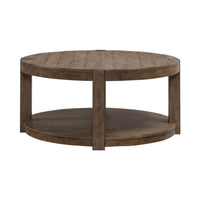 Broadmore - Round Cocktail Table - Brown
