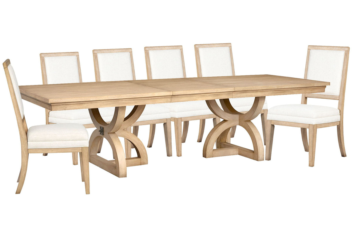 Coventry - Extendable Trestle Dining Table Set
