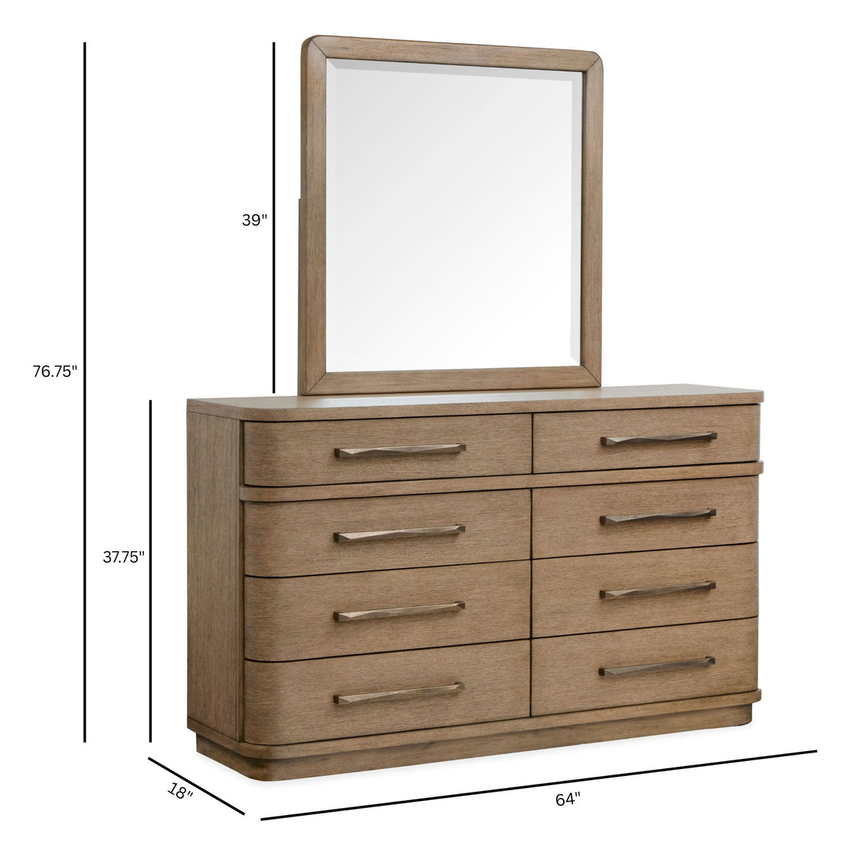 Thorne - Double Drawer Dresser